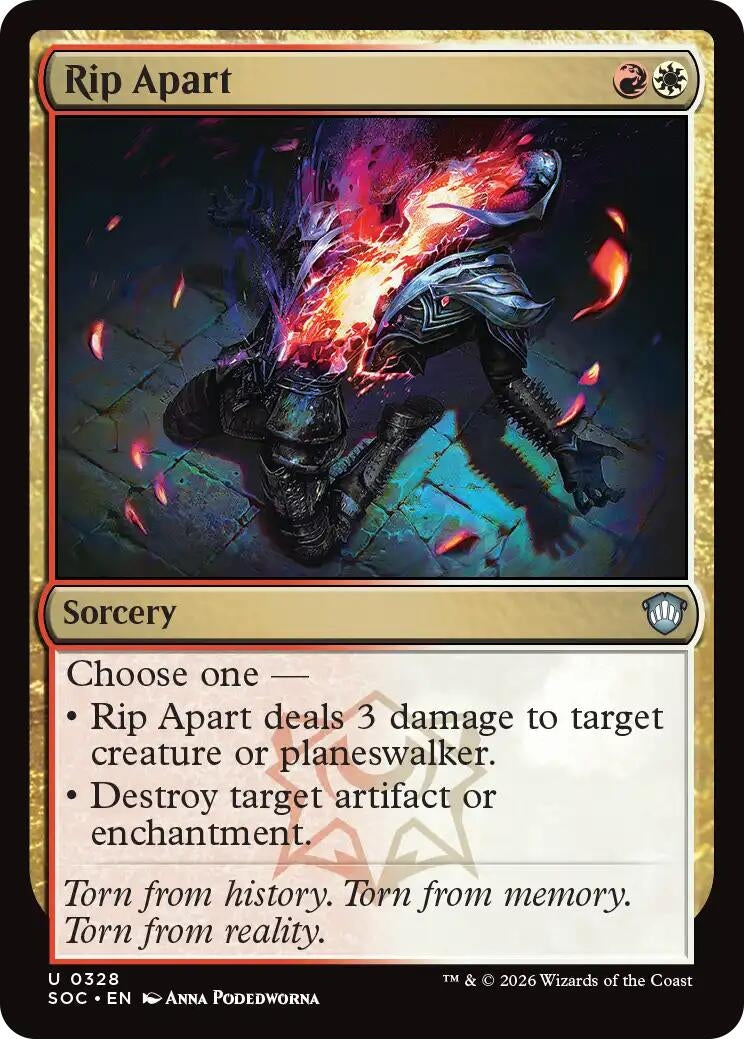 Image for Rip Apart (328) (SOC) - Magic: The Gathering
