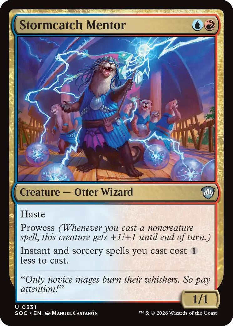 Image for Stormcatch Mentor (331) (SOC) - Magic: The Gathering