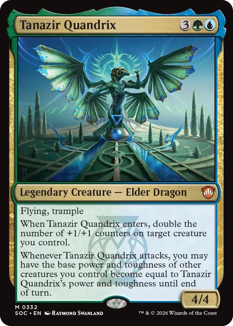 Image for Tanazir Quandrix (332) (SOC) - Magic: The Gathering