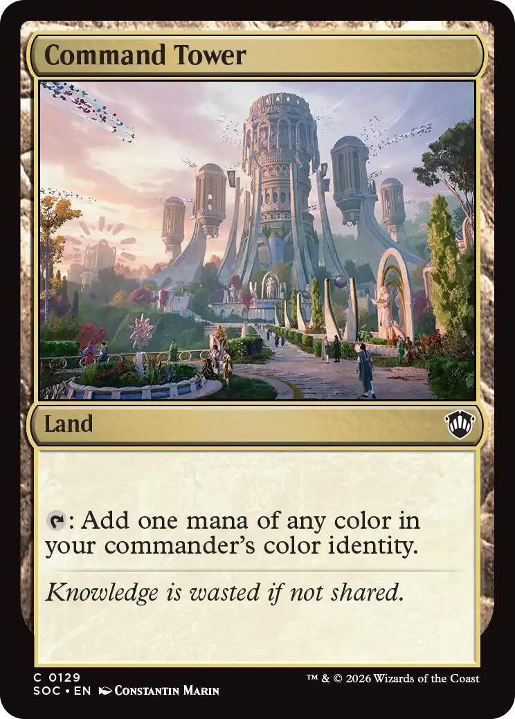 Image for Command Tower (129) (SOC) - Magic: The Gathering