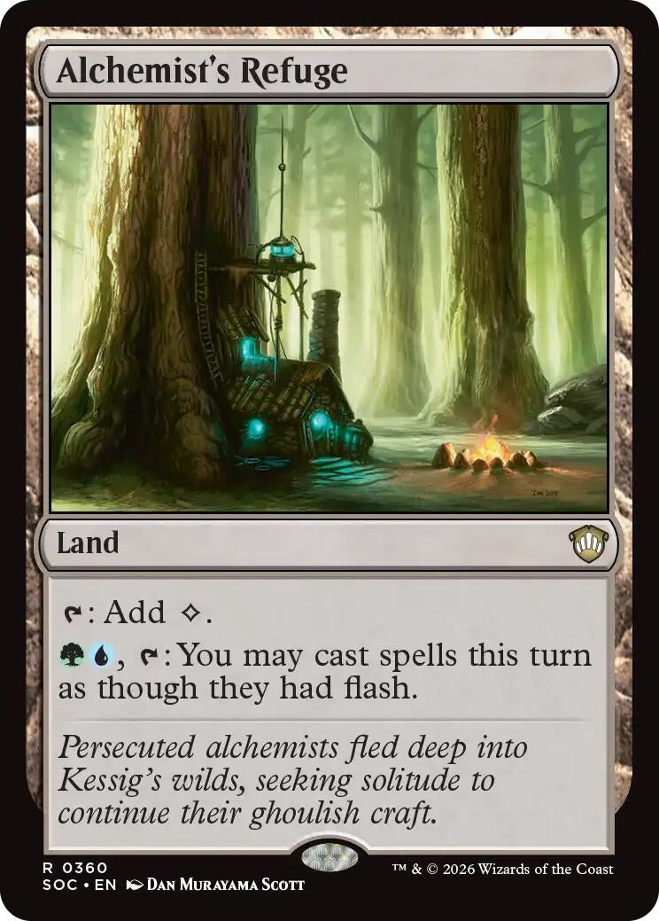 Image for Alchemist's Refuge (360) (SOC) - Magic: The Gathering