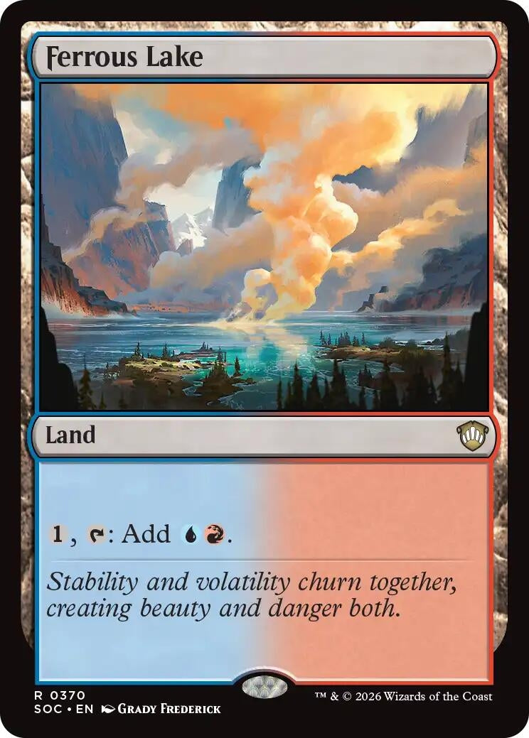 Image for Ferrous Lake (370) (SOC) - Magic: The Gathering