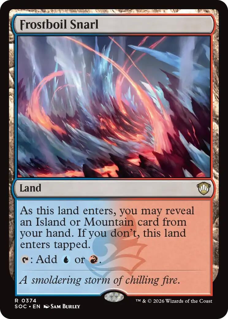 Image for Frostboil Snarl (374) (SOC) - Magic: The Gathering