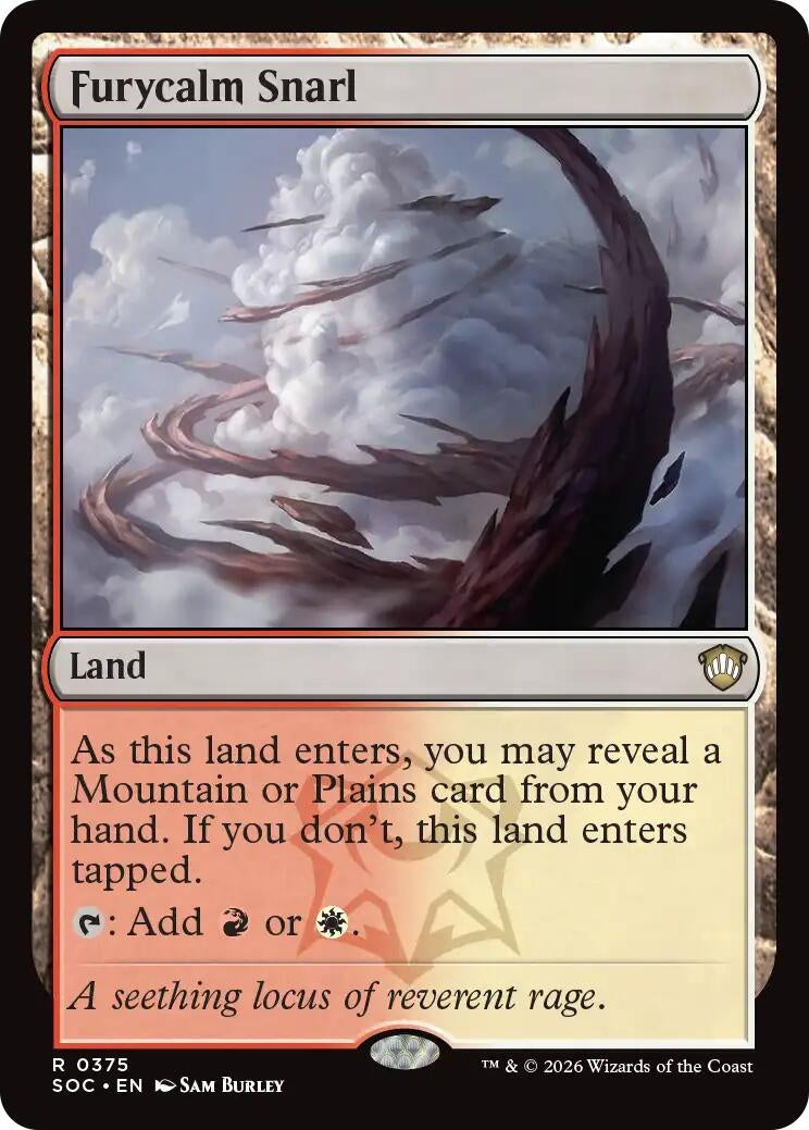 Image for Furycalm Snarl (375) (SOC) - Magic: The Gathering