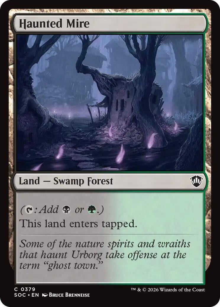 Image for Haunted Mire (379) (SOC) - Magic: The Gathering