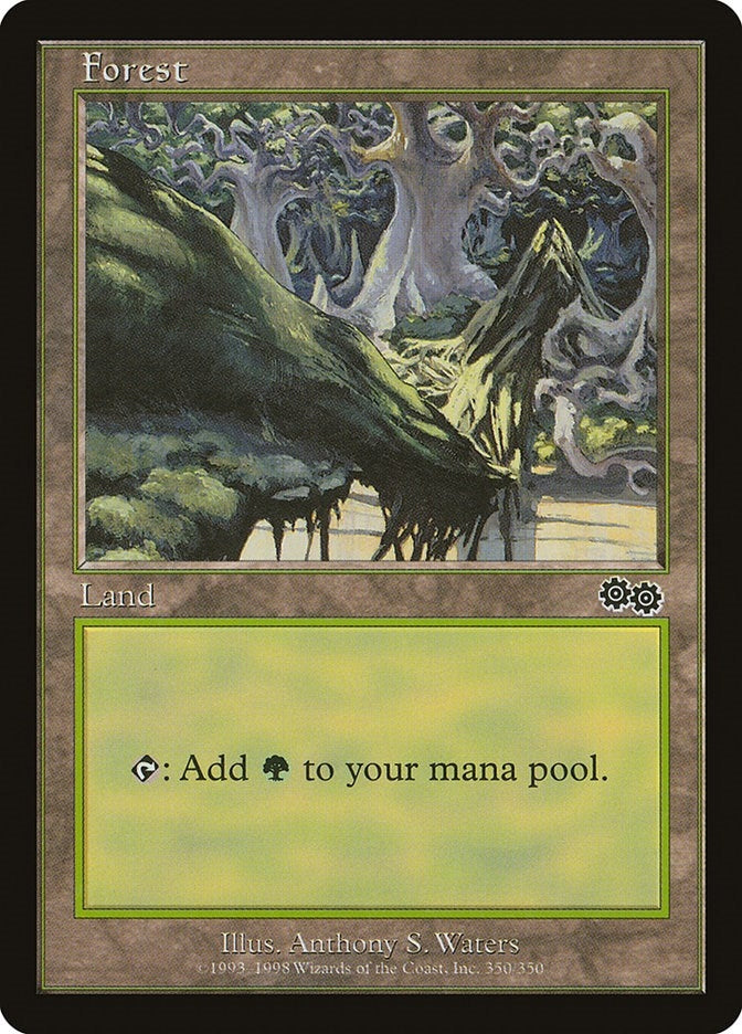 Image for Forest (350) (350) (USG) - Magic: The Gathering