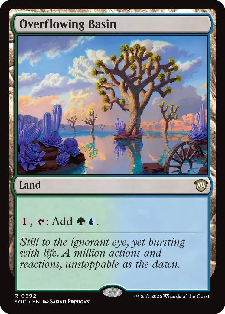Image for Overflowing Basin (392) (SOC) - Magic: The Gathering