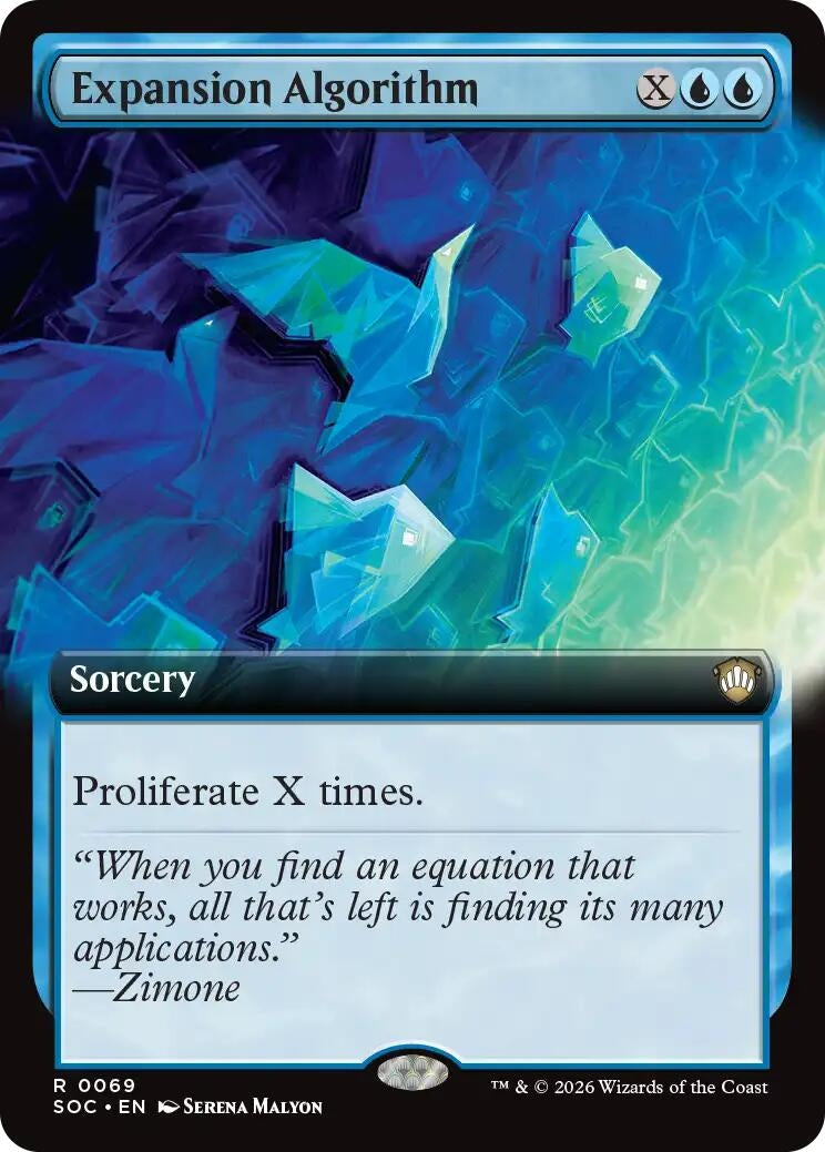 Image for Expansion Algorithm (Extended Art) (69) (SOC) - Magic: The Gathering