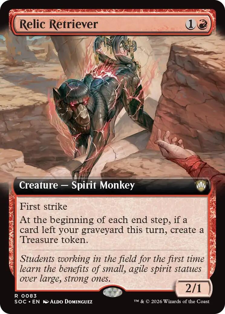Image for Relic Retriever (Extended Art) (83) (SOC) - Magic: The Gathering
