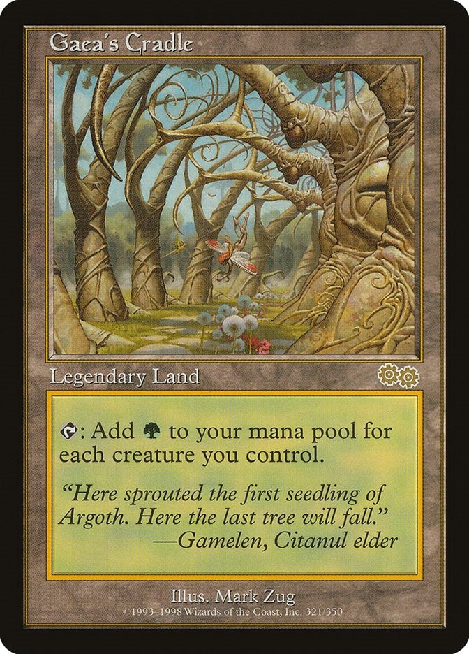 Image for Gaea's Cradle (321) (USG) - Magic: The Gathering
