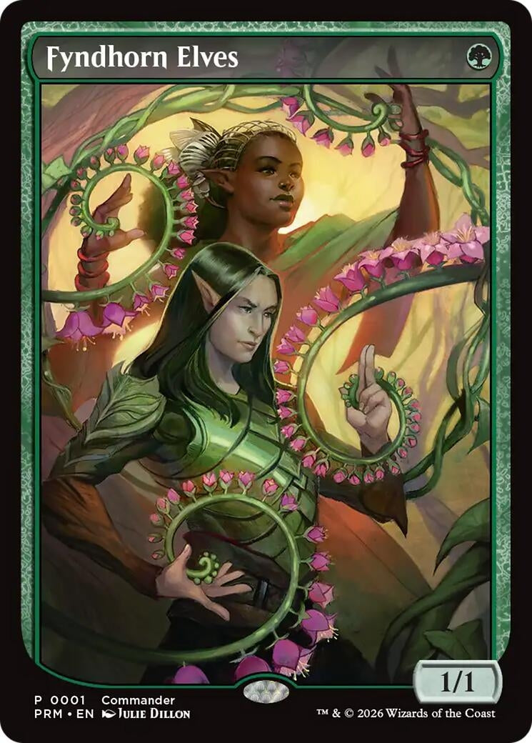 Image for Fyndhorn Elves (CommandFest 2026) (1) (MFP) - Magic: The Gathering