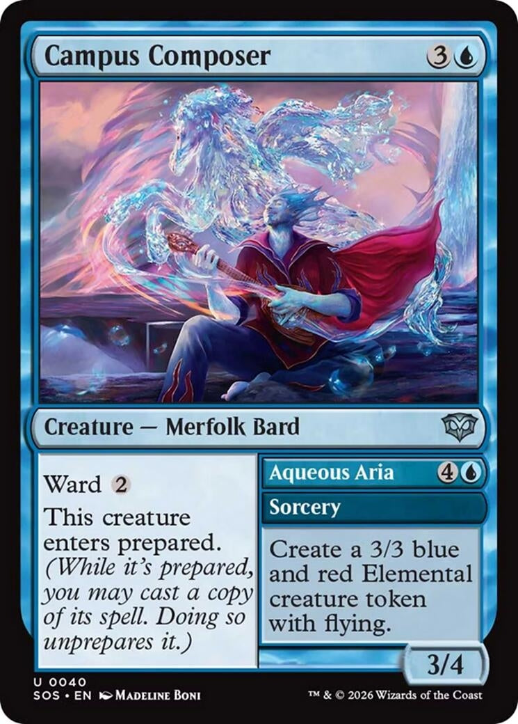 Image for Campus Composer (40) (SOS) - Magic: The Gathering