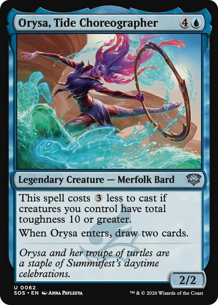 Image for Orysa, Tide Choreographer (62) (SOS) - Magic: The Gathering