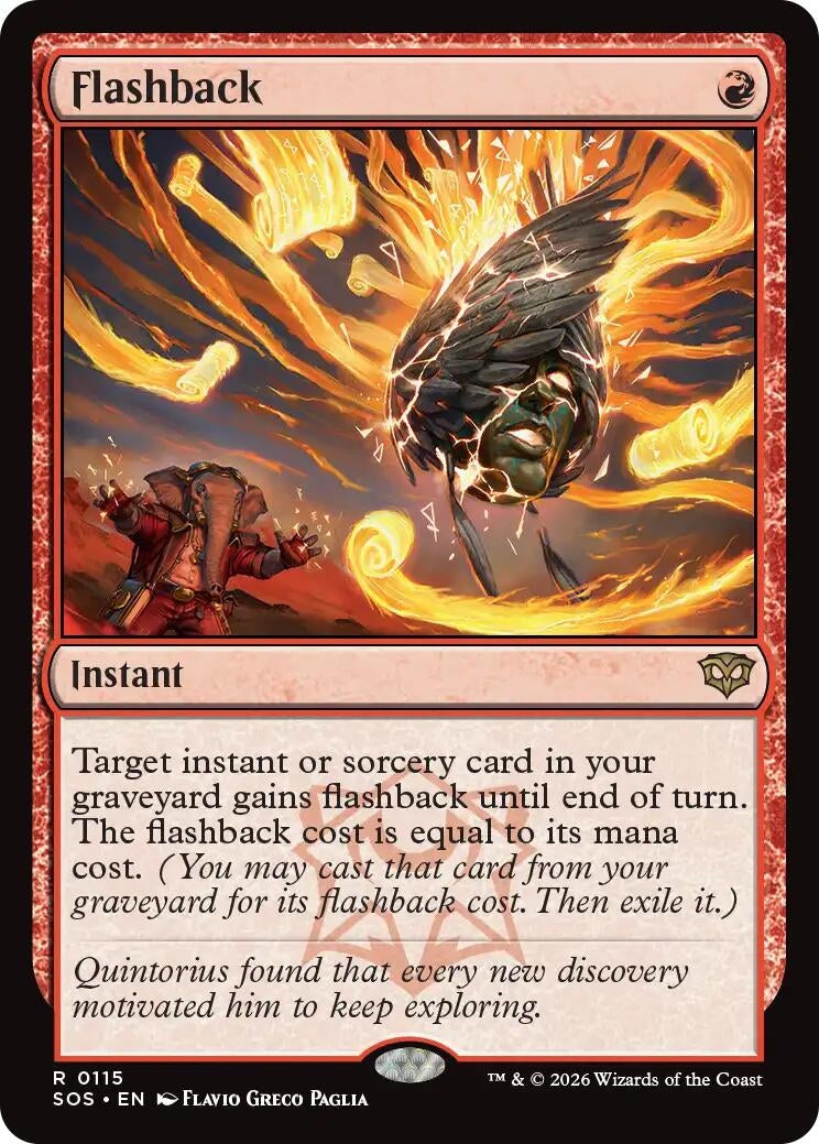 Image for Flashback (115) (SOS) - Magic: The Gathering