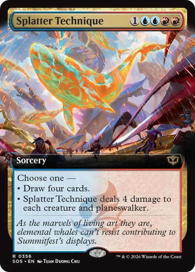 Splatter Technique (Extended Art) (356) (SOS)