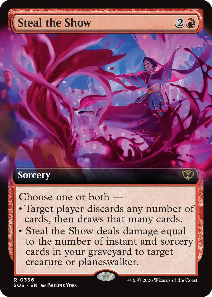 Image for Steal the Show (Extended Art) (336) (SOS) - Magic: The Gathering
