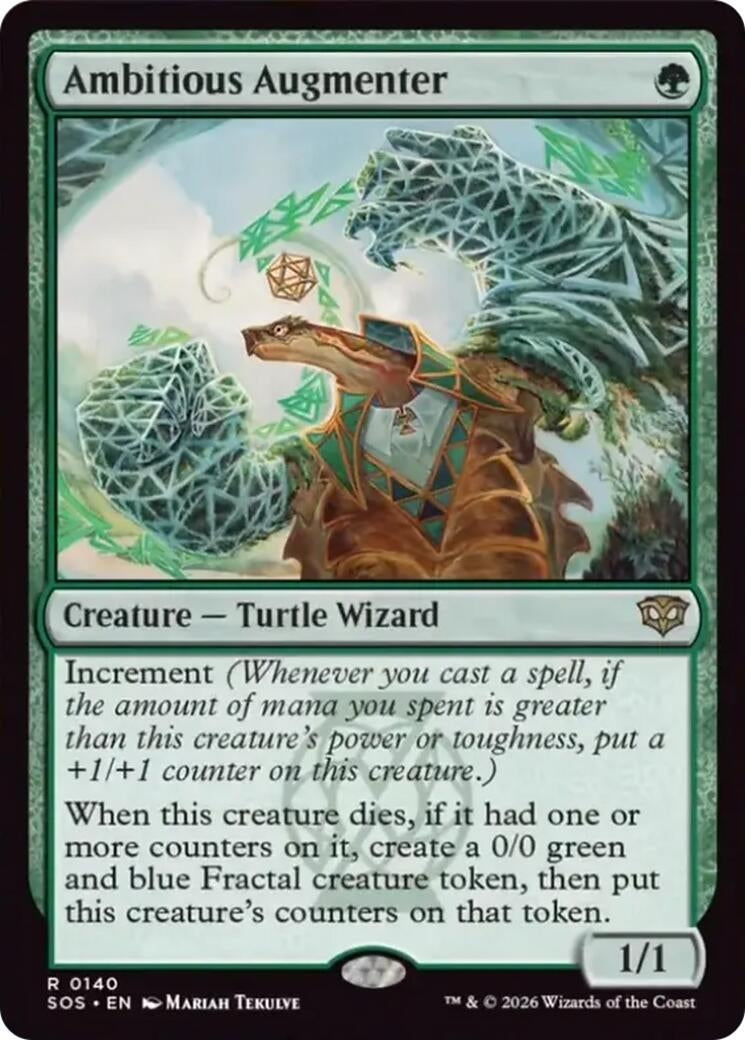 Image for Ambitious Augmenter (140) (SOS) - Magic: The Gathering