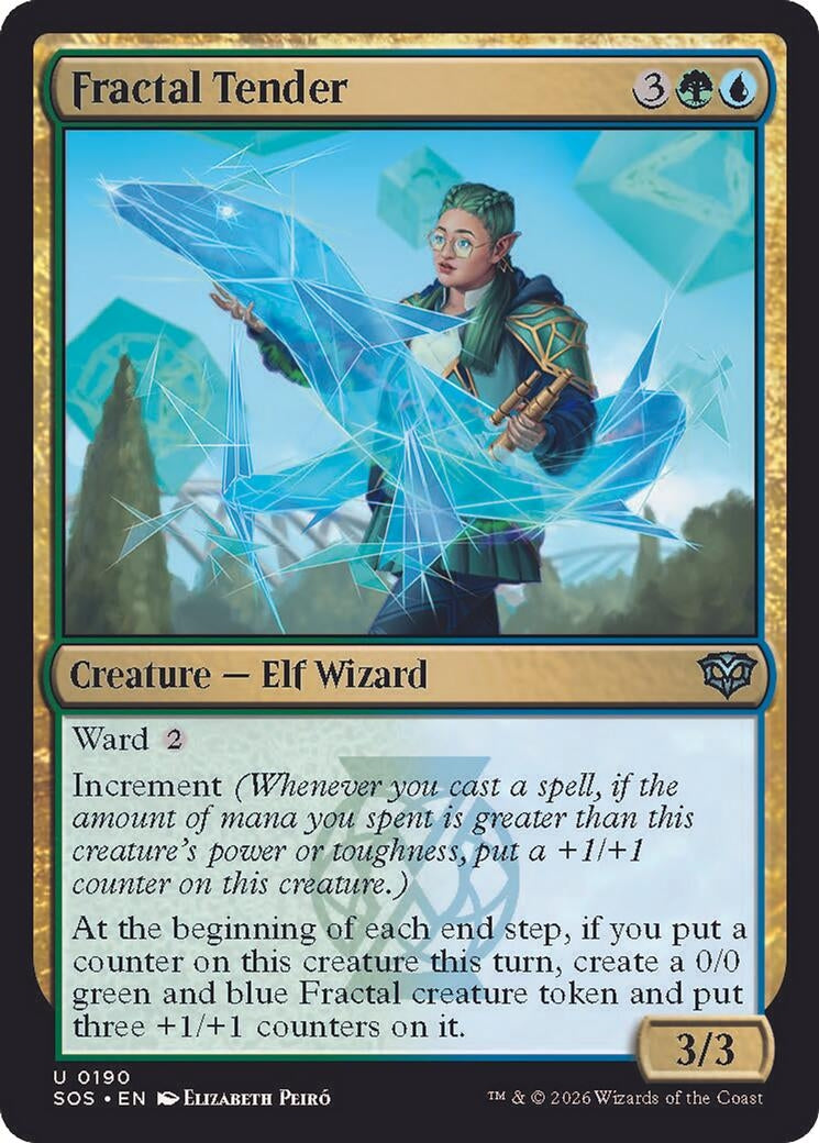 Image for Fractal Tender (190) (SOS) - Magic: The Gathering