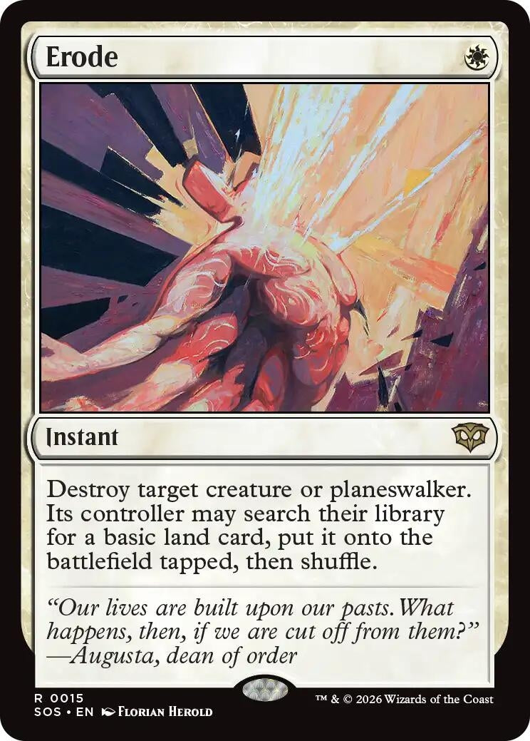 Image for Erode (15) (SOS) - Magic: The Gathering