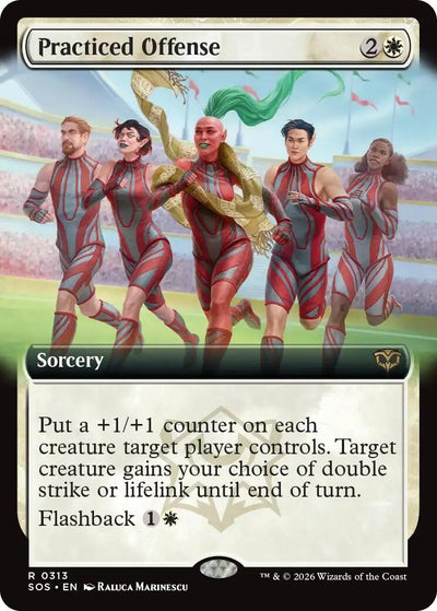 Practiced Offense (Extended Art) (313) (SOS)