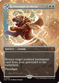 Image for Restoration Seminar (Borderless) (290) (SOS) - Magic: The Gathering