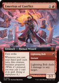 Image for Emeritus of Conflict (Extended Art) (332) (SOS) - Magic: The Gathering