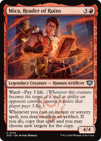 Mica, Reader of Ruins (124) (SOS)