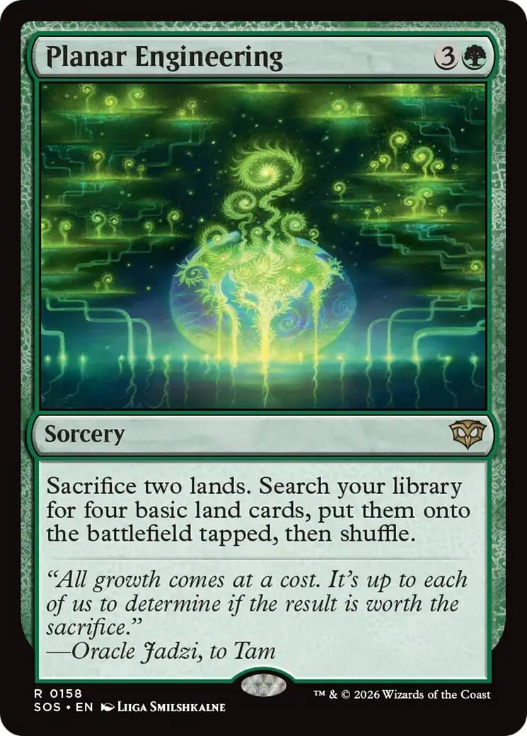 Image for Planar Engineering (158) (SOS) - Magic: The Gathering