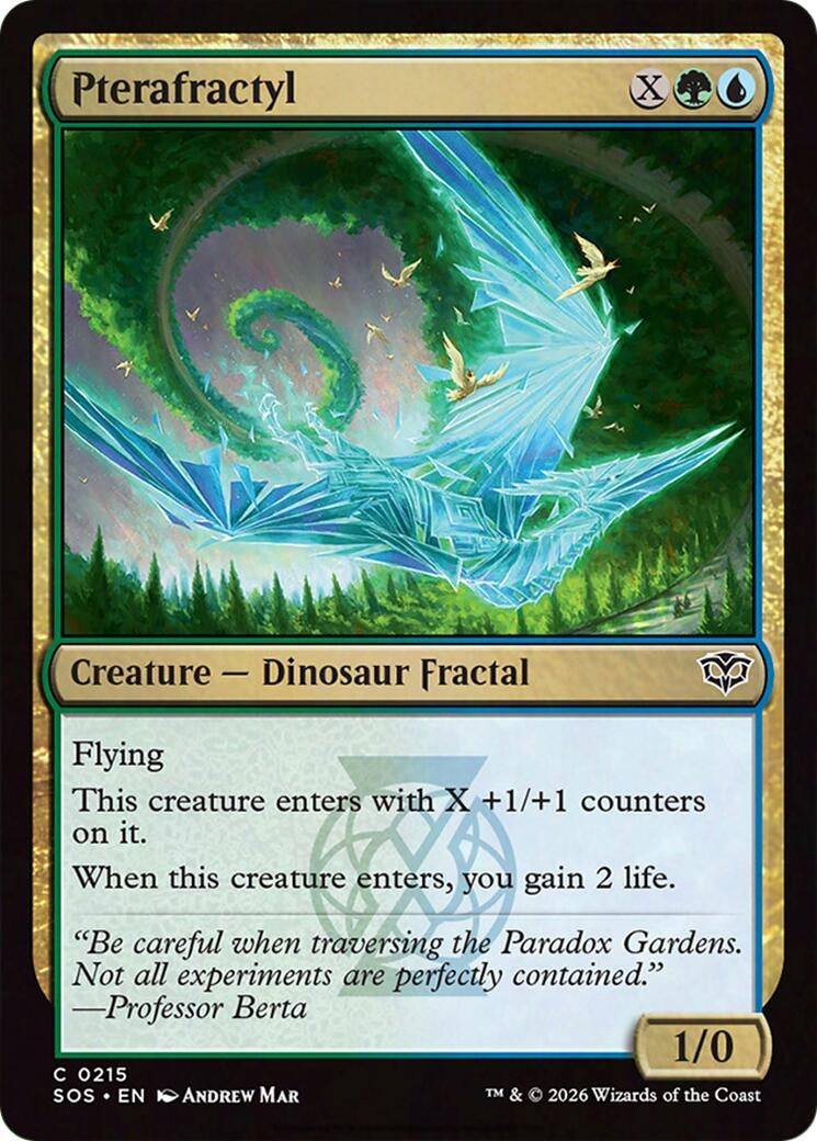 Image for Pterafractyl (215) (SOS) - Magic: The Gathering
