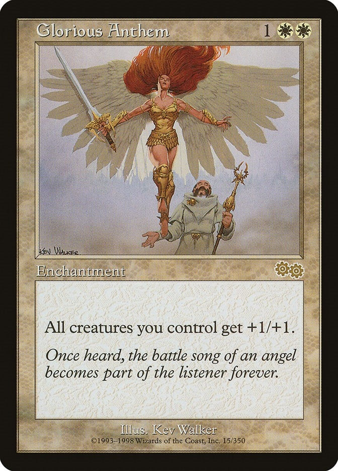 Image for Glorious Anthem (15) (USG) - Magic: The Gathering