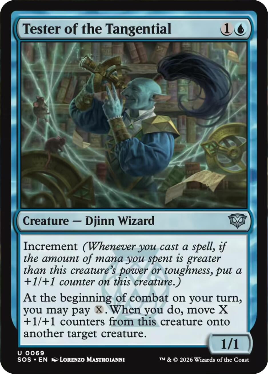 Image for Tester of the Tangential (69) (SOS) - Magic: The Gathering