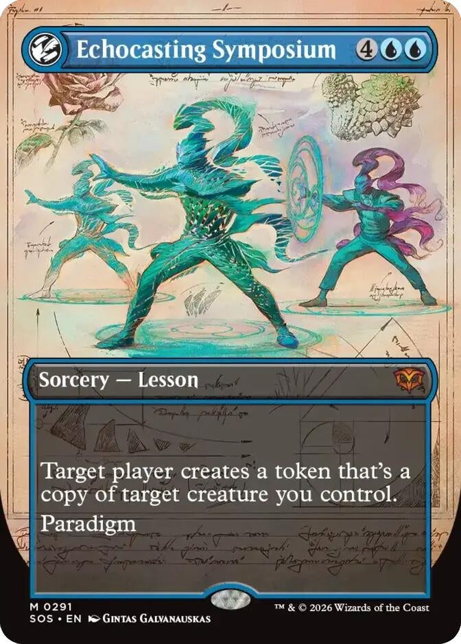 Image for Echocasting Symposium (Borderless) (291) (SOS) - Magic: The Gathering