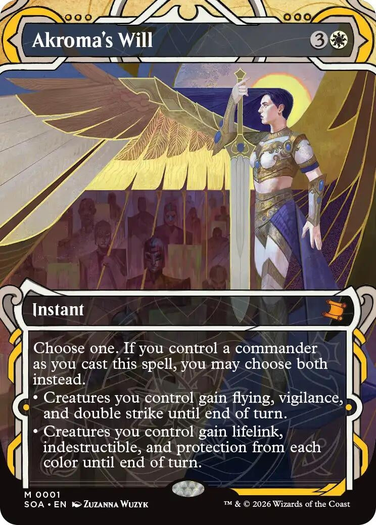 Image for Akroma's Will (1) (SOA) - Magic: The Gathering