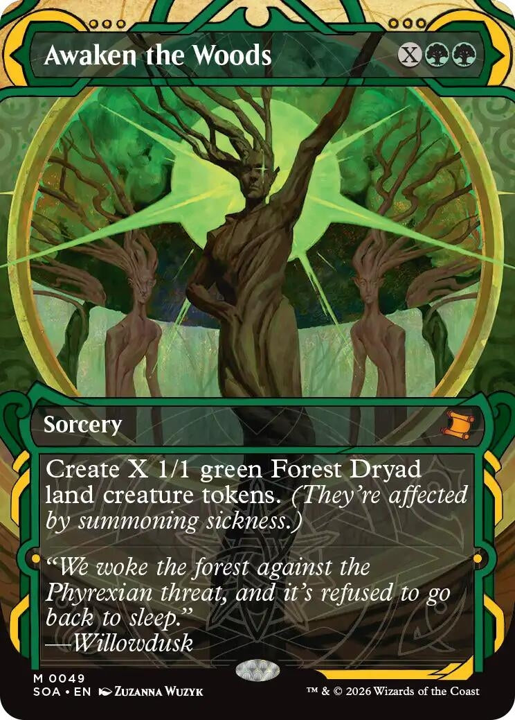 Image for Awaken the Woods (49) (SOA) - Magic: The Gathering