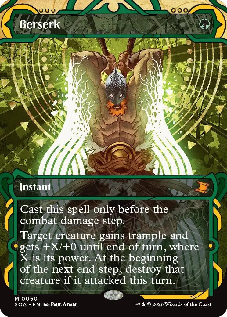 Image for Berserk (50) (SOA) - Magic: The Gathering