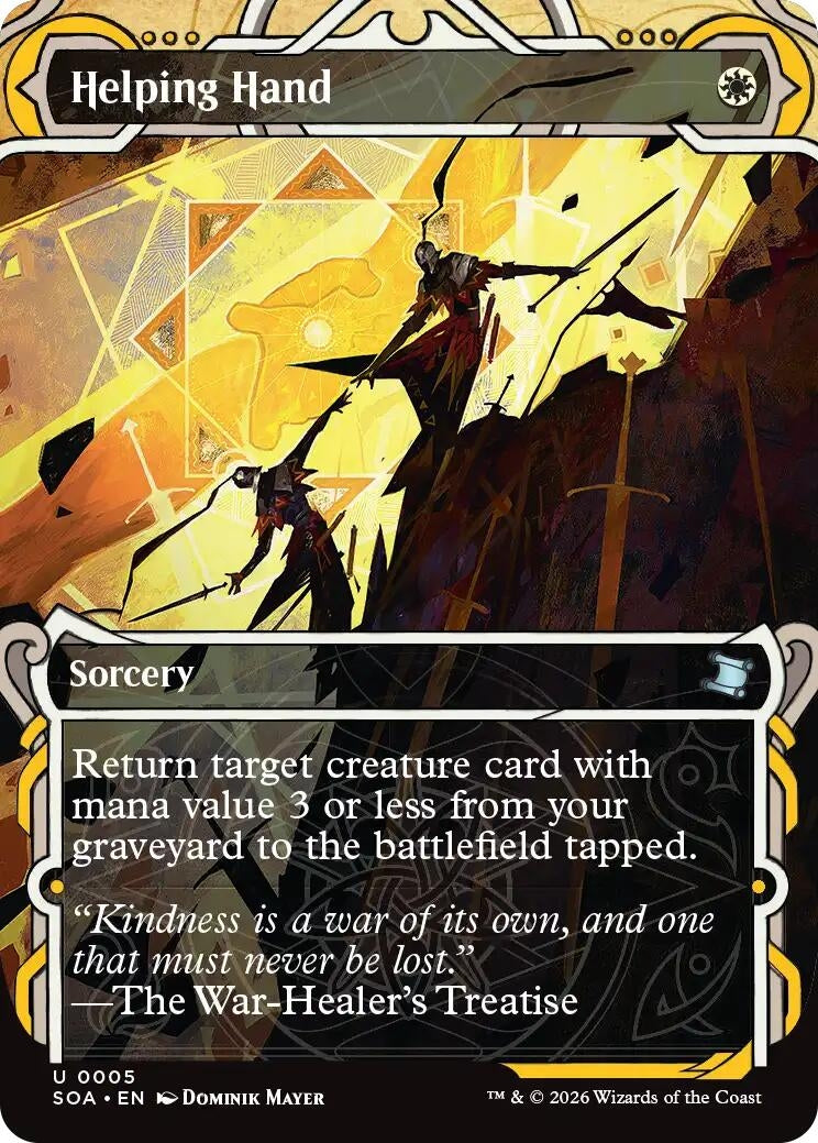 Image for Helping Hand (5) (SOA) - Magic: The Gathering