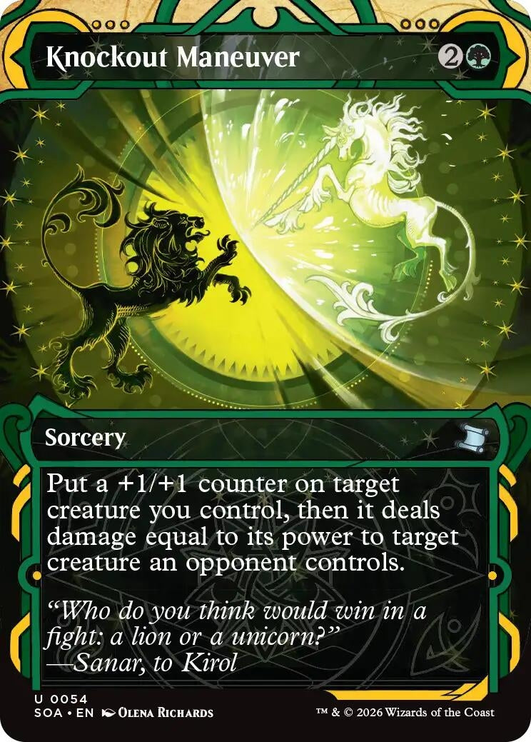 Image for Knockout Maneuver (54) (SOA) - Magic: The Gathering