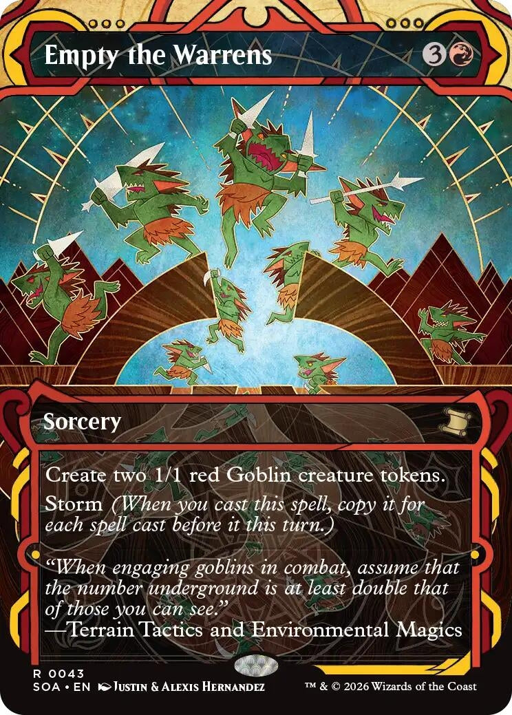Image for Empty the Warrens (43) (SOA) - Magic: The Gathering