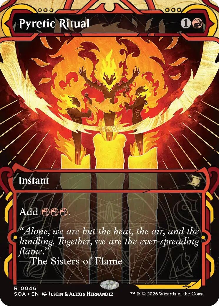 Image for Pyretic Ritual (46) (SOA) - Magic: The Gathering