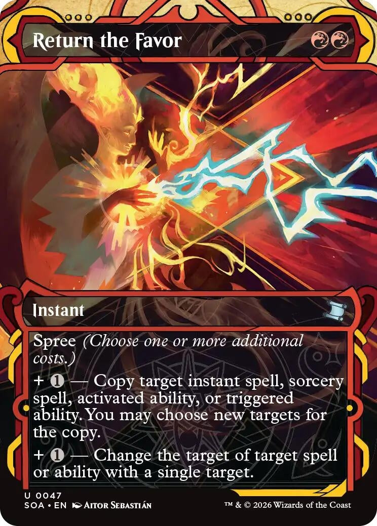 Image for Return the Favor (47) (SOA) - Magic: The Gathering