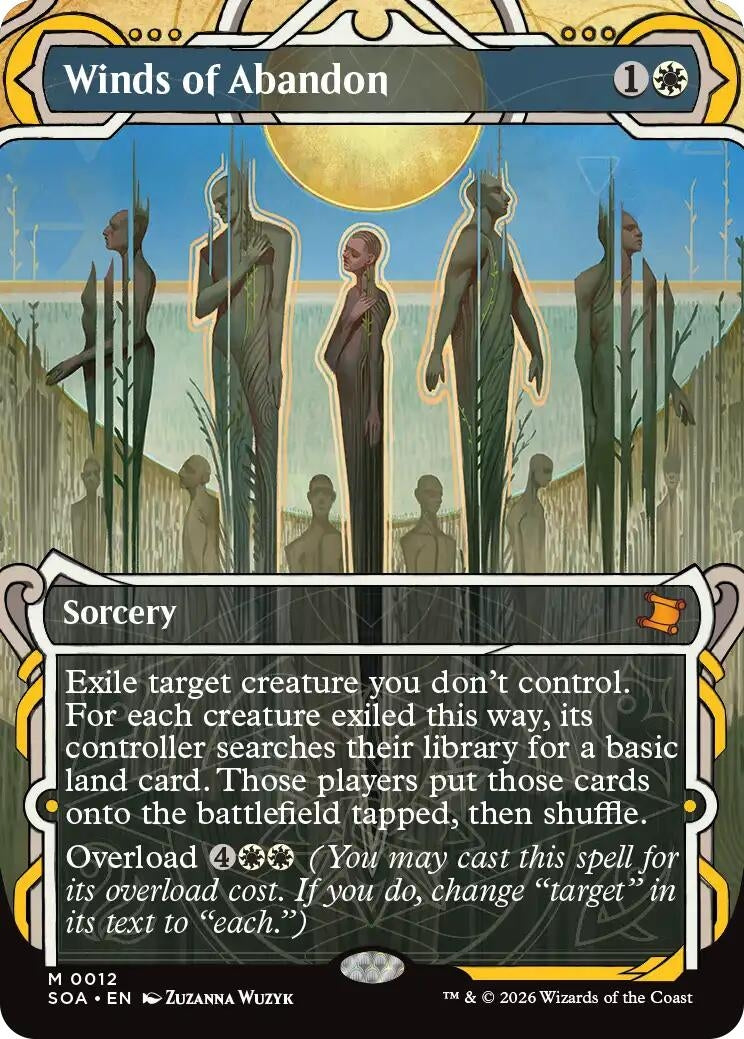 Image for Winds of Abandon (12) (SOA) - Magic: The Gathering