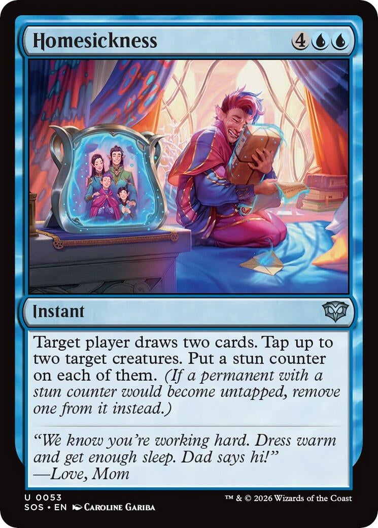 Image for Homesickness (53) (SOS) - Magic: The Gathering