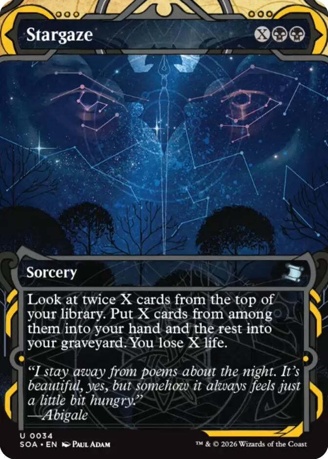 Image for Stargaze (34) (SOA) - Magic: The Gathering