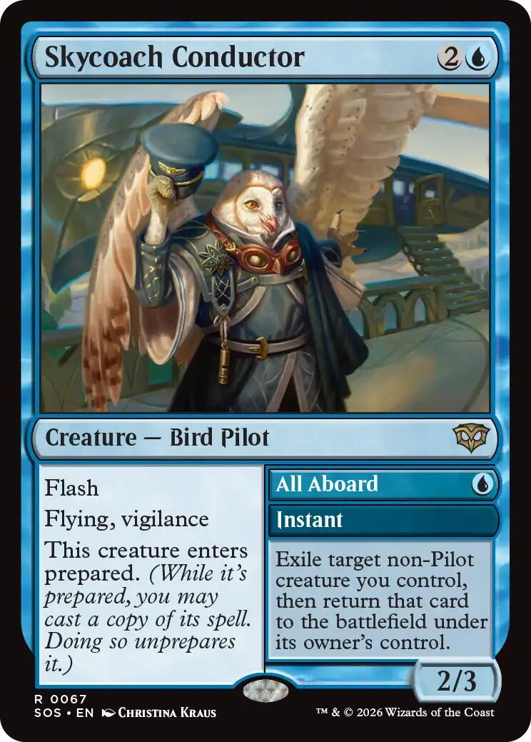 Image for Skycoach Conductor (67) (SOS) - Magic: The Gathering