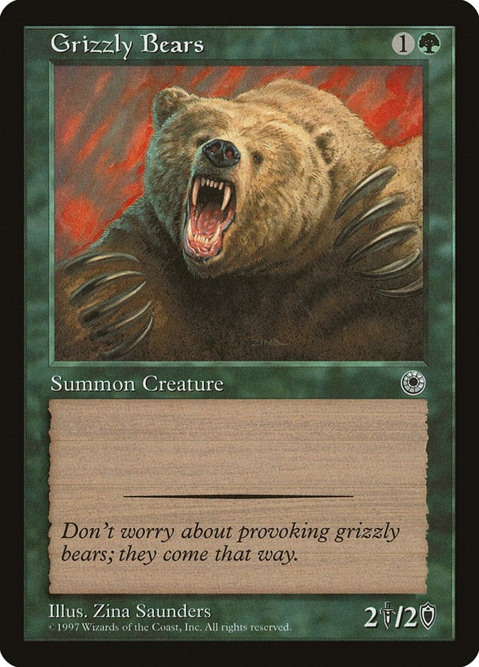 Image for Grizzly Bears (POR) - Magic: The Gathering