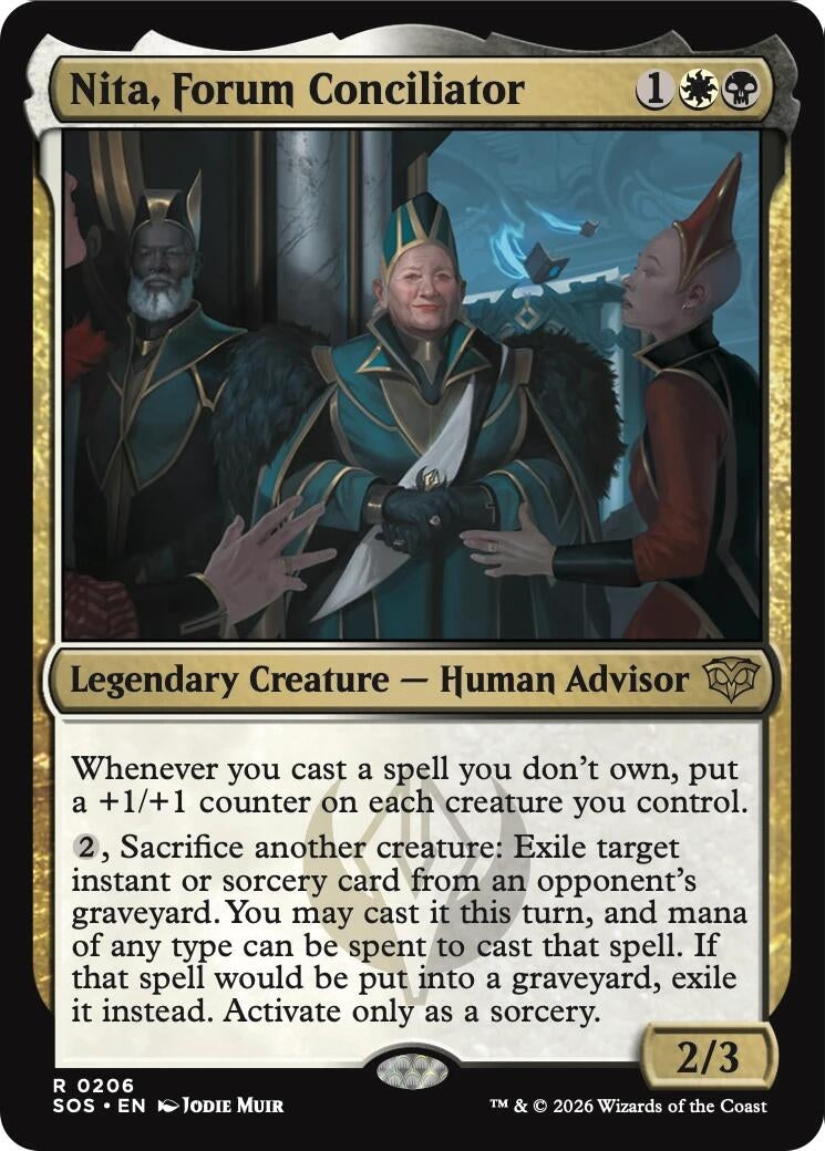 Image for Nita, Forum Conciliator (206) (SOS) - Magic: The Gathering