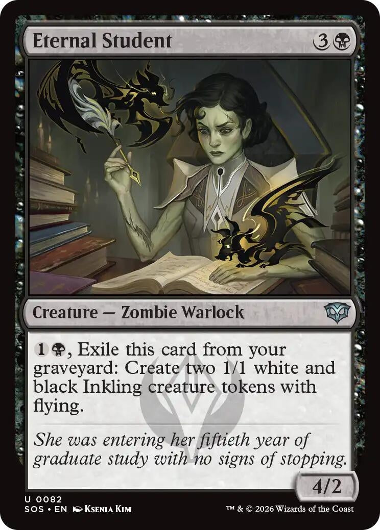 Image for Eternal Student (82) (SOS) - Magic: The Gathering