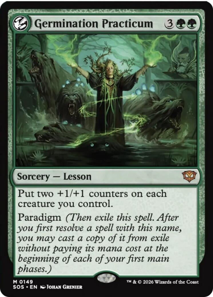 Image for Germination Practicum (149) (SOS) - Magic: The Gathering