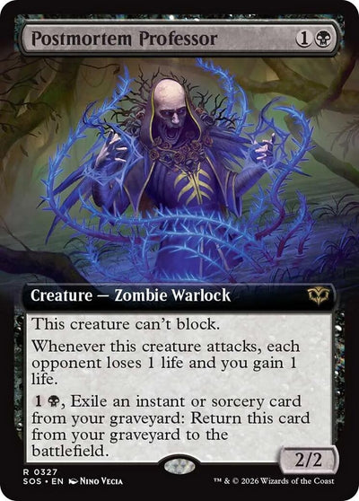 Postmortem Professor (Extended Art) (327) (SOS)