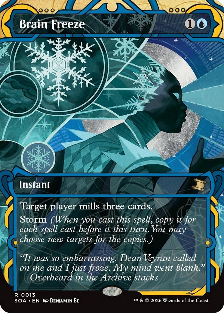 Image for Brain Freeze (13) (SOA) - Magic: The Gathering